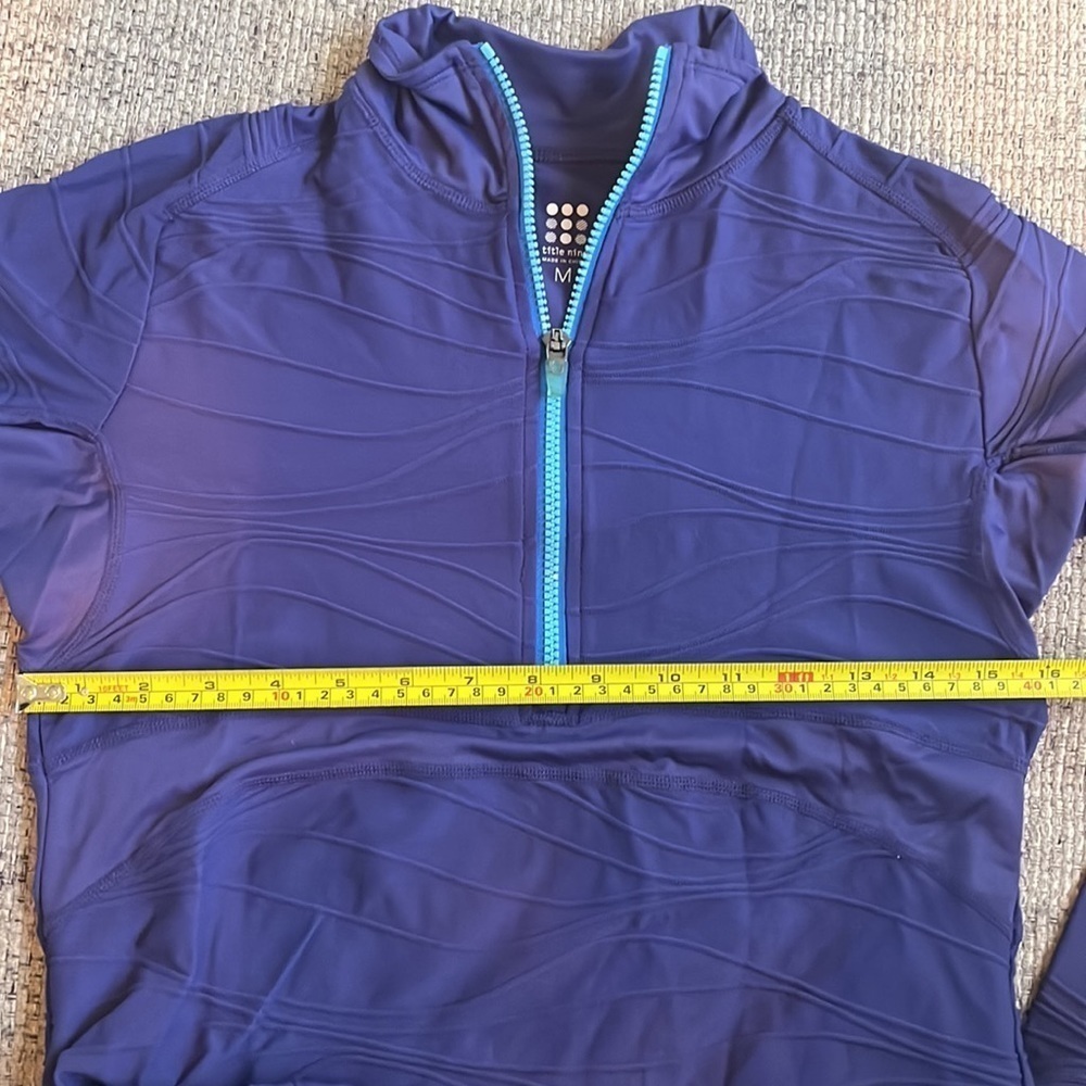 Title Nine Purple Women’sSwift 1/4 Zip Pullover Jacket Size M - Picture 9 of 9